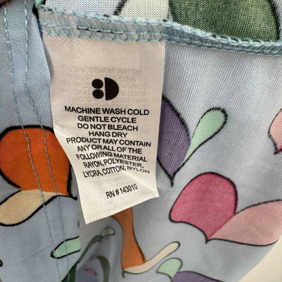 Dot Dot Smile Girl's Ballerina Skater Dress sz 11 NWT Short Sleeve BLUE HEARTS - Picture 4 of 6